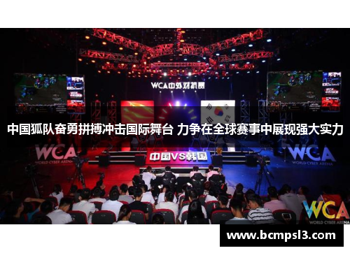 中国狐队奋勇拼搏冲击国际舞台 力争在全球赛事中展现强大实力